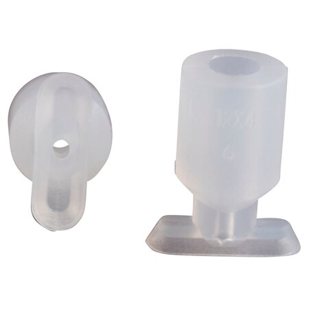 Fipa Oval vacuum cup 12x4 mm, Silicone transparent 132.12x4.004.2